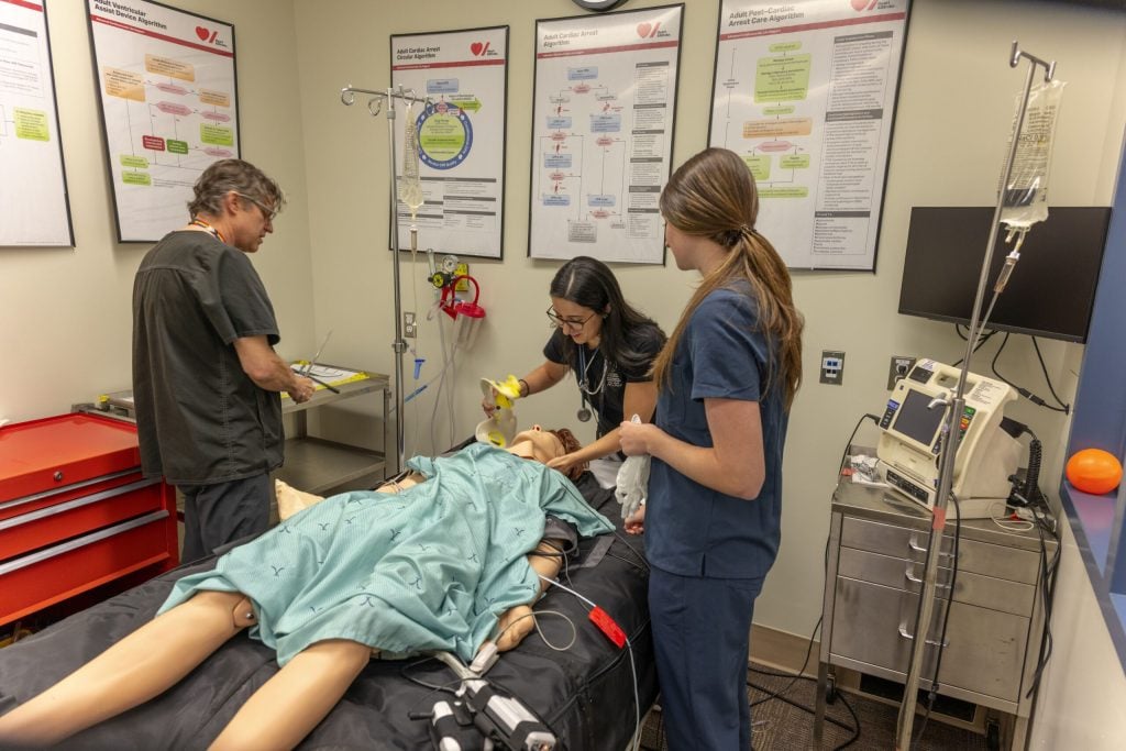 Patient treatment training mannequin